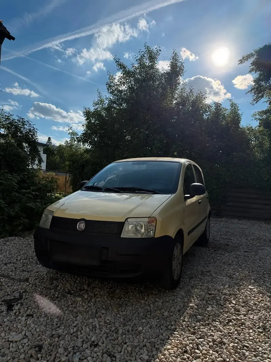 Używany Fiat Panda 54 KM (39 kW) 2010 Żółty Hatchback