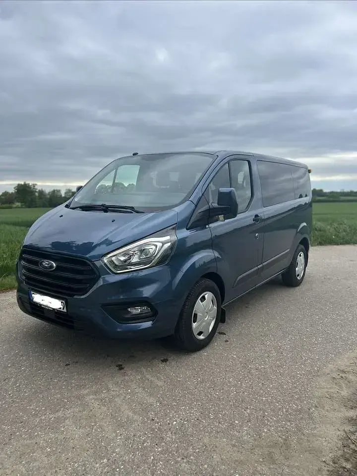 Usado Ford Transit Custom Basis 105 HP (77 kW) 2020 Azul Van