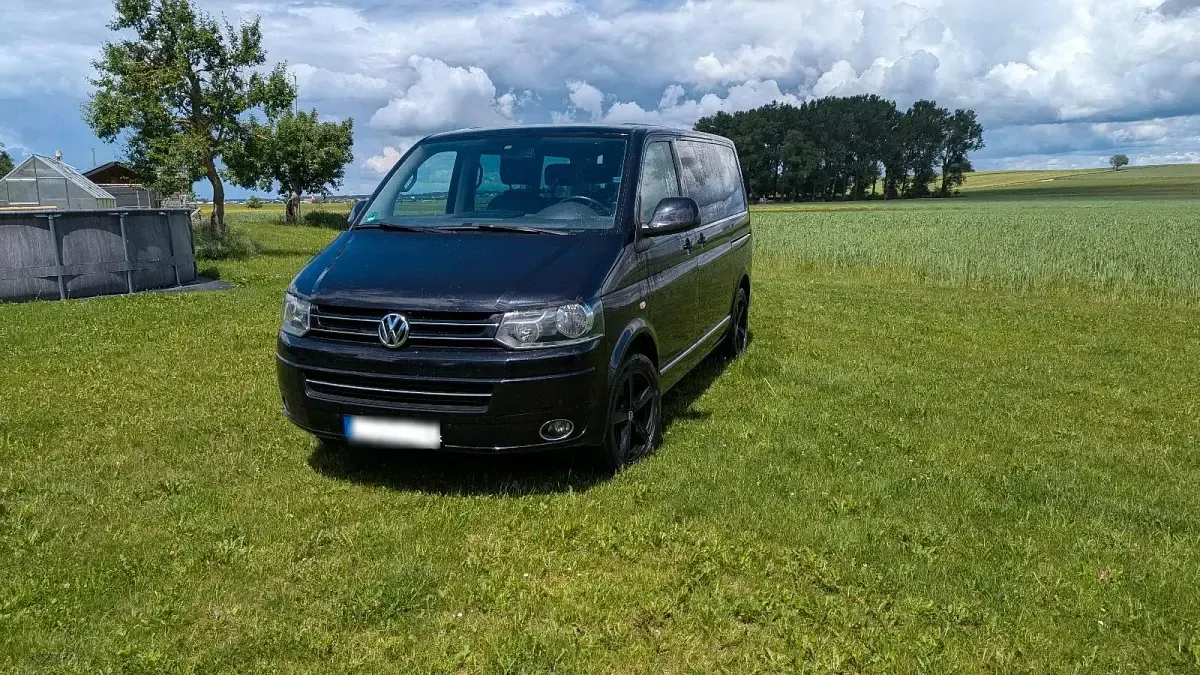 Gebraucht VW Multivan Highline 180 PS (132 kW) 2015 Schwarz Van / Kleinbus