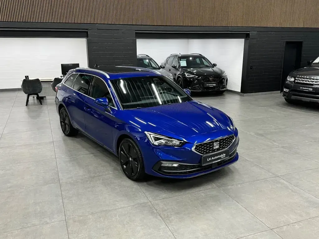 Gebraucht Seat Leon XCELLENCE 150 PS (110 kW) 2021 Blau Limousine