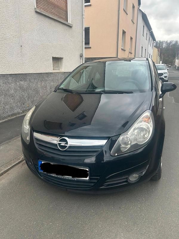 Gebraucht Opel Corsa 75 PS (55 kW) 2007 Schwarz Kleinwagen