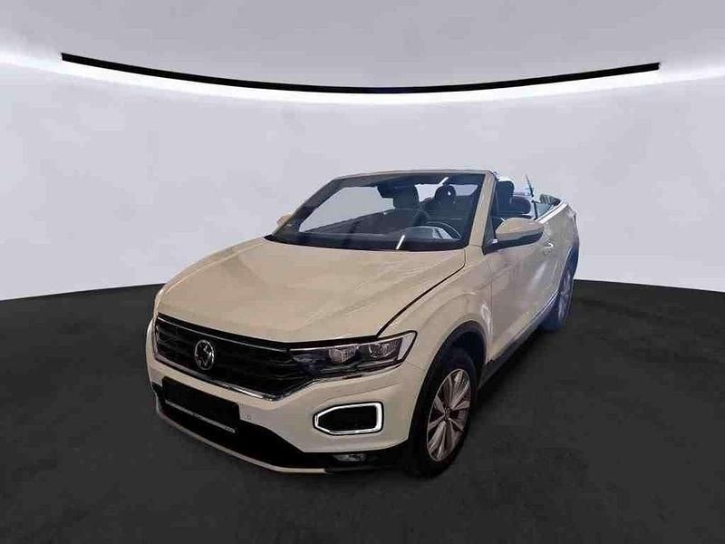 Weiß Gebraucht 2021 VW T-Roc Cabriolet Style Cabrio | 22.980 € (Superpreis) - Bild 1/3