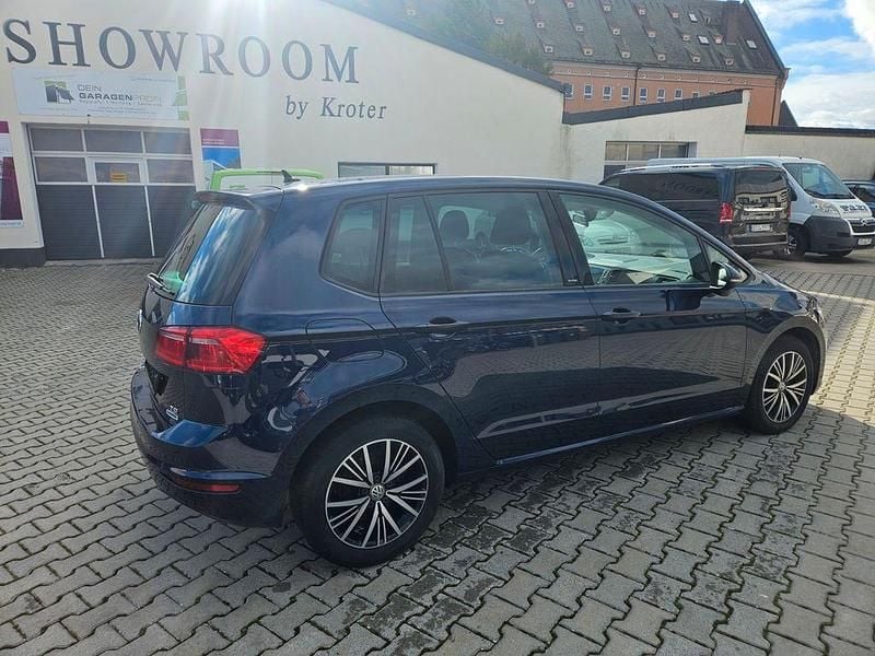 Gebraucht VW Golf Sportsvan Allstar 150 PS (110 kW) 2017 Blau Van / Kleinbus