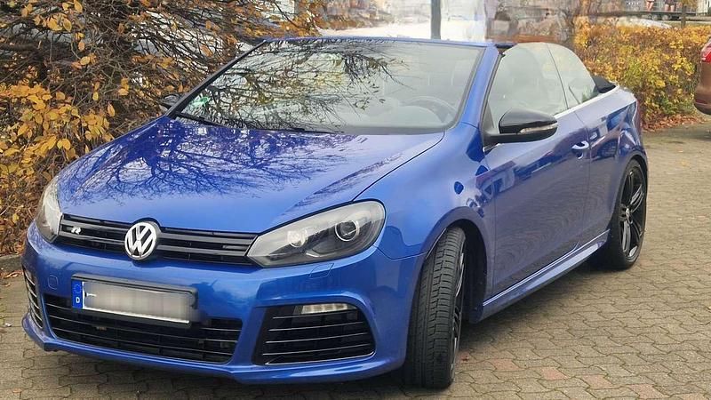 Gebraucht VW Golf Cabriolet R 265 PS (194 kW) 2014 Blau Cabrio