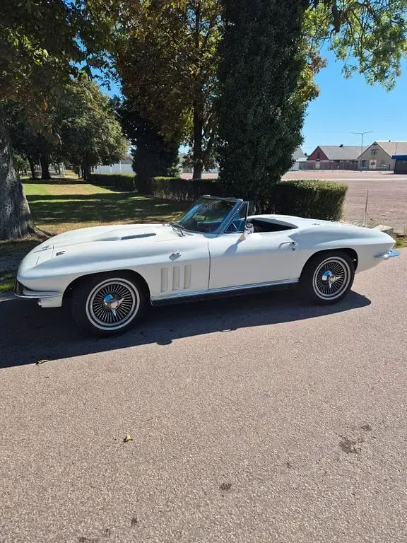 Gebraucht Corvette C2 349 PS (256 kW) 1966 Weiß Cabrio