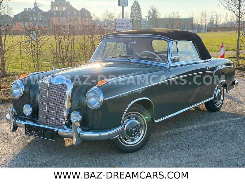 Gebraucht Mercedes 220 SE 120 PS (88 kW) 1960 Graphitgrau 190 Cabrio