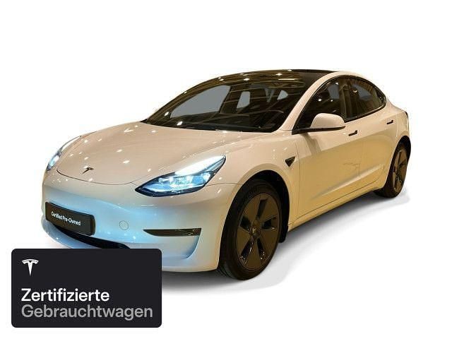 Weiß Gebraucht 2023 Tesla Model 3 Long Range RWD Limousine | 31.900 € (Fairer Preis) - Bild 1/4