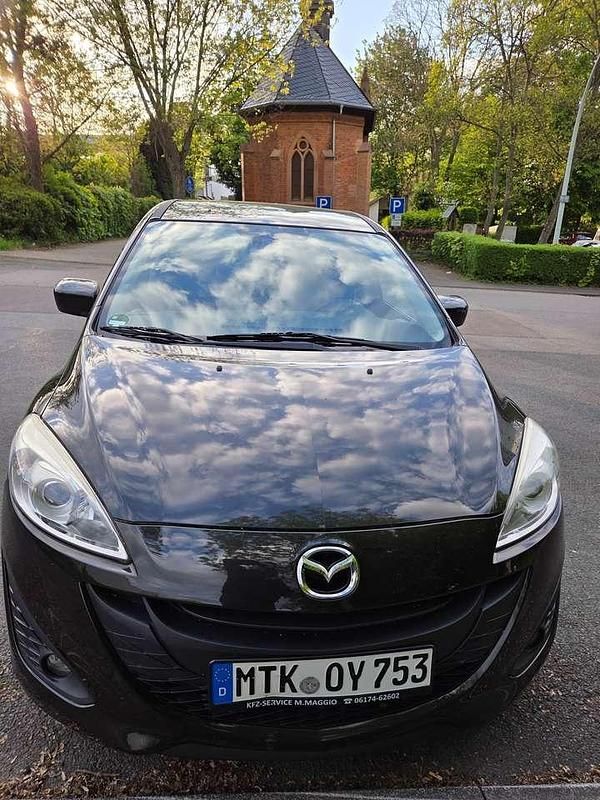 Gebraucht Mazda 5 Edition 150 PS (110 kW) 2012 Schwarz Van / Kleinbus