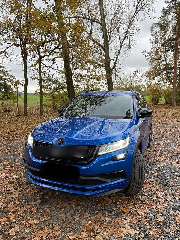 Blau Gebraucht 2019 Skoda Kodiaq RS SUV | 34.500 € (Etwas zu teuer) - Bild 1/4