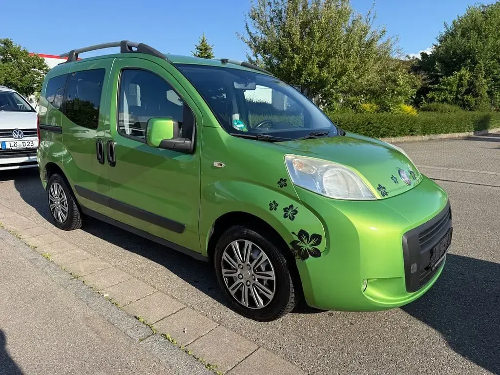 Gebraucht Fiat Qubo Dynamic 73 PS (53 kW) 2009 Grün Van / Kleinbus