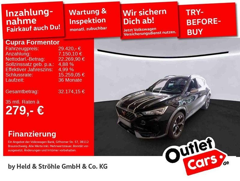 Schwarz Gebraucht 2023 Cupra Formentor SUV | 29.420 € (Fairer Preis) - Bild 1/3
