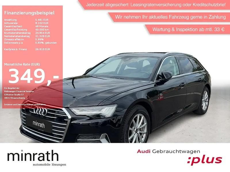 Schwarz Gebraucht 2022 Audi A6 Sport Kombi | 26.809 € (Guter Preis) - Bild 1/4