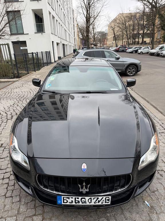 Gebraucht Maserati Quattroporte 409 PS (300 kW) 2014 Schwarz Limousine