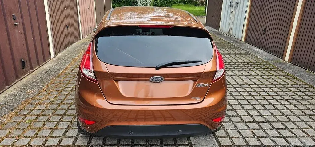 Gebraucht Ford Fiesta Trend 80 PS (58 kW) 2014 Braun Kleinwagen