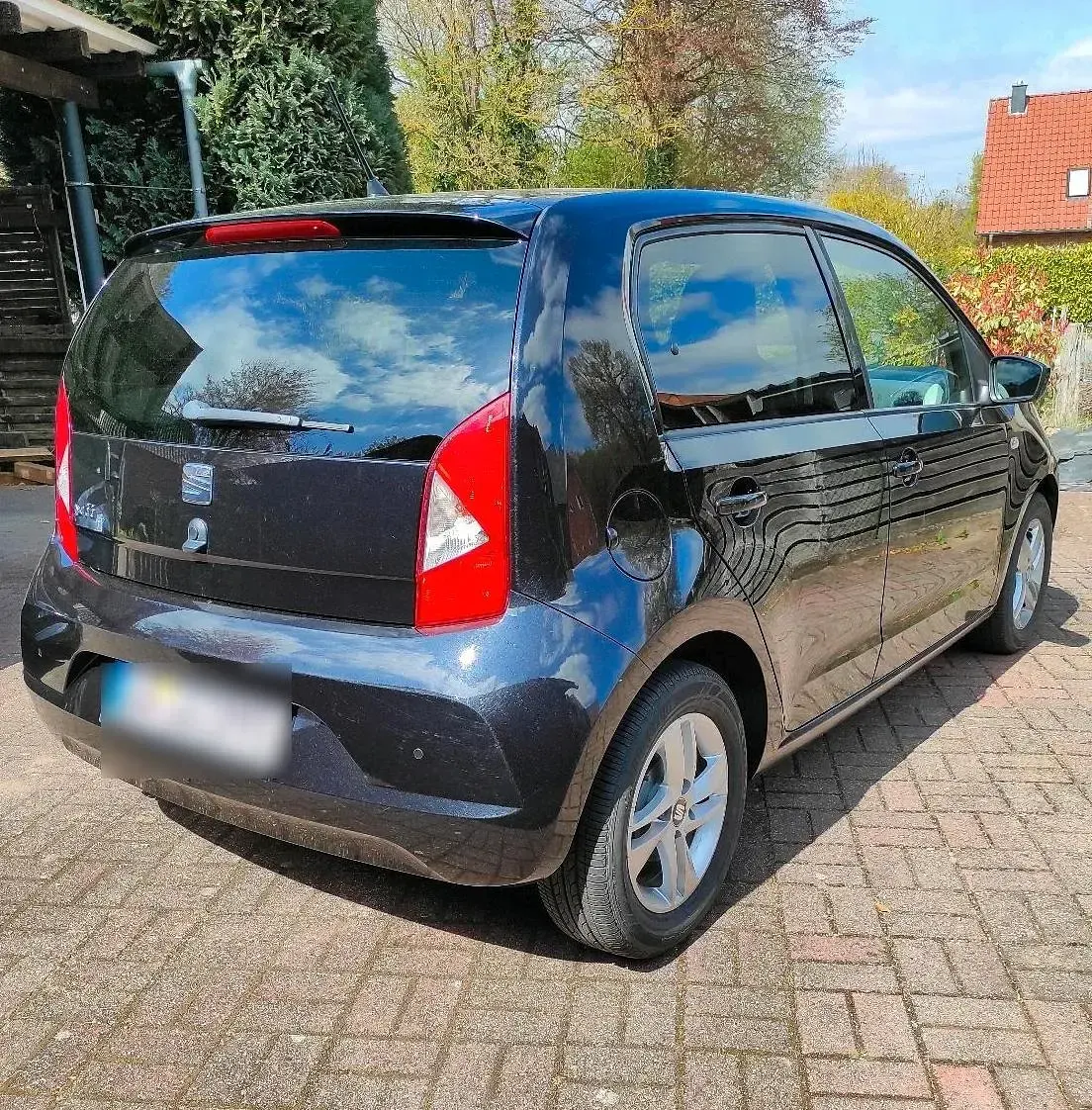 Gebraucht Seat Mii Chic 74 PS (54 kW) 2016 Schwarz Kleinwagen