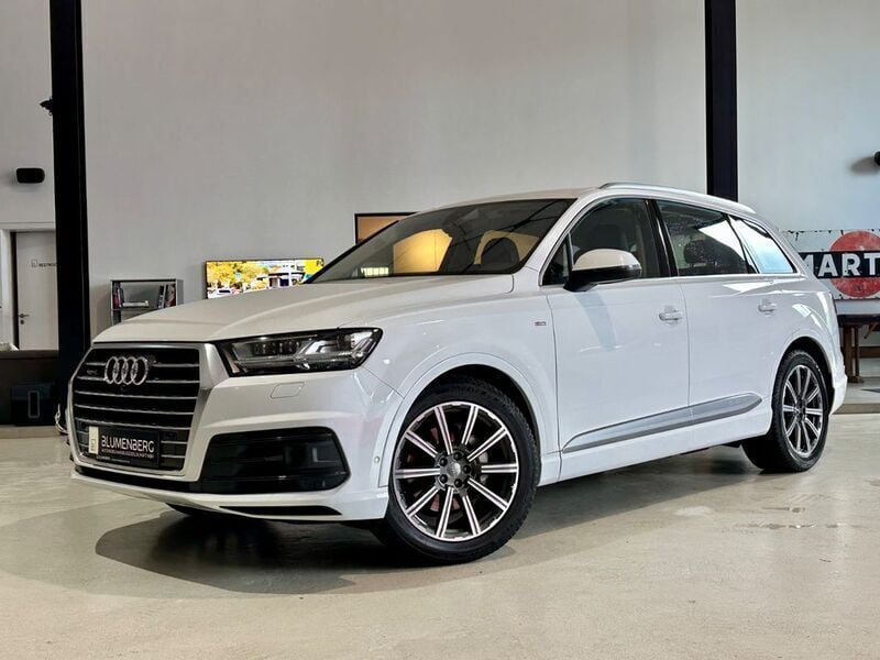 Weiß Gebraucht 2016 Audi Q7 S-Line SUV | 29.980 € (Guter Preis) - Bild 1/4