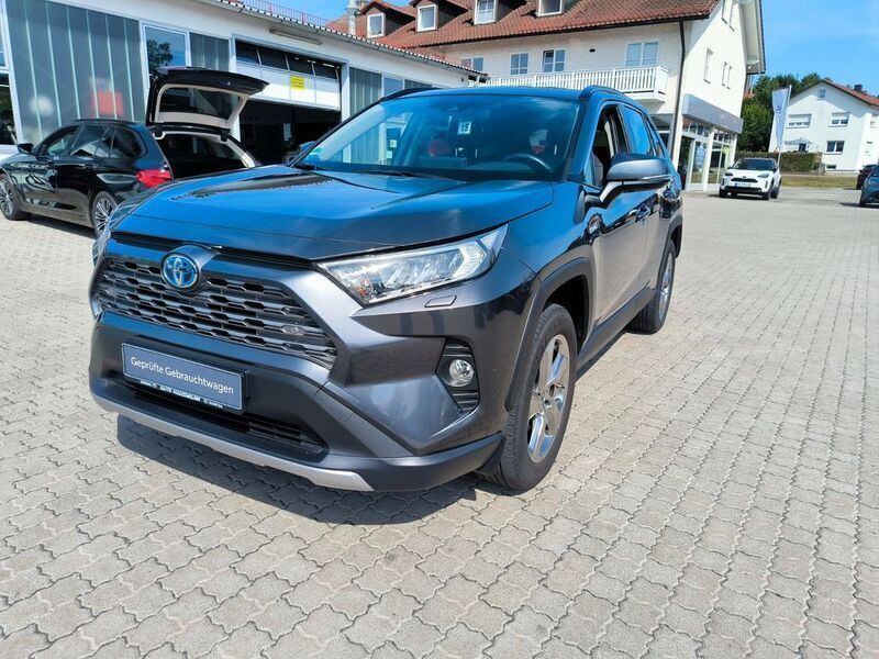 Grau Gebraucht 2022 Toyota RAV4 Hybrid Team SUV | 28.990 € (Guter Preis) - Bild 1/4