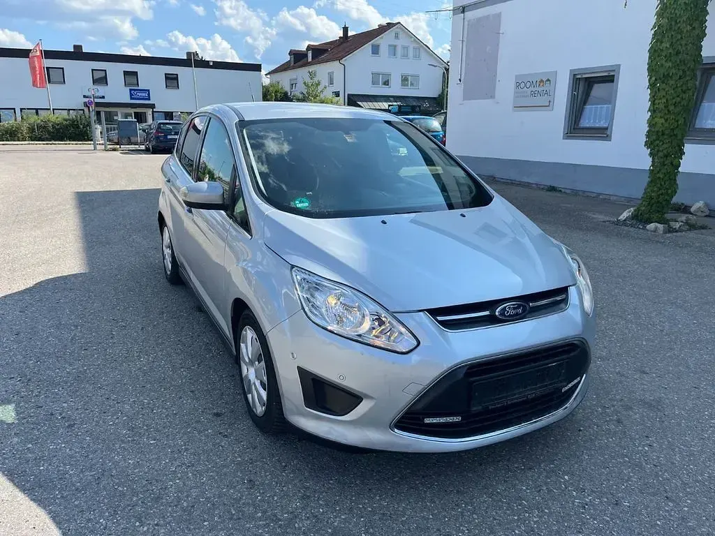 Gebraucht Ford Grand C-Max Titanium 116 PS (85 kW) 2012 Silber Van / Kleinbus