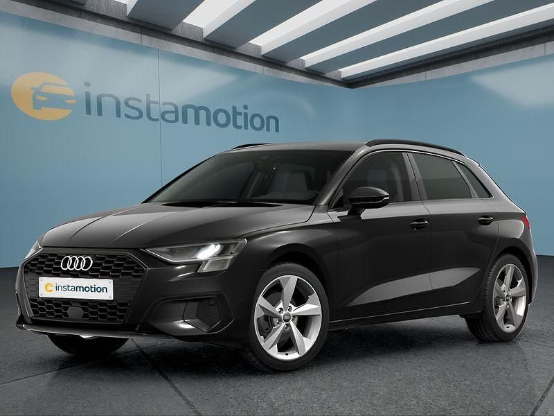Schwarz Gebraucht 2024 Audi A3 Sportback Kleinwagen | 36.949 € (Teuer) - Bild 1/4
