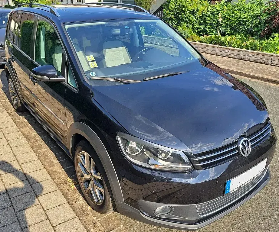 Gebraucht VW Touran 170 PS (125 kW) 2015 Schwarz Van / Kleinbus