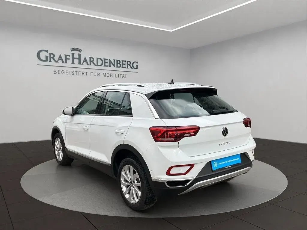 Gebraucht VW T-Roc Style 150 PS (110 kW) 2023 Weiß SUV