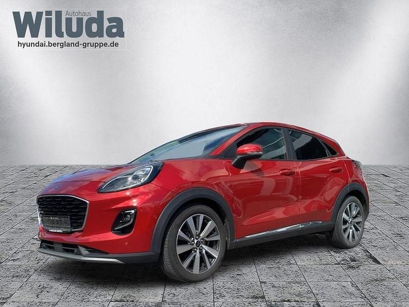 Fantasticrot metallic rot Gebraucht 2021 Ford Puma Titanium X SUV | 16.840 € (Fairer Preis) - Bild 1/4