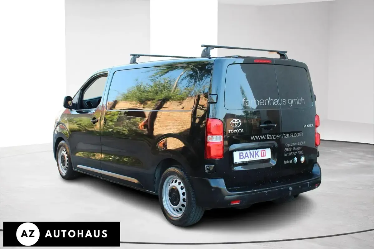 Gebraucht Toyota Proace 116 PS (85 kW) 2017 Schwarz Van / Kleinbus