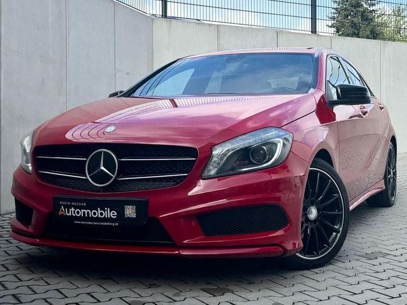 Rot Gebraucht 2013 Mercedes A200 AMG Limousine | 14.999 € (Fairer Preis) - Bild 1/4