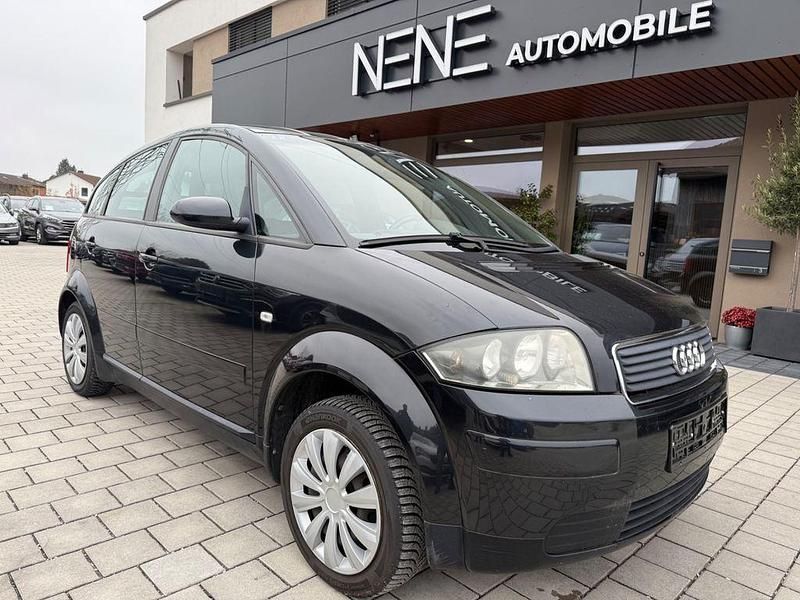 Schwarz Gebraucht 2003 Audi A2 Kleinwagen | 1.490 € (Superpreis) - Bild 1/4