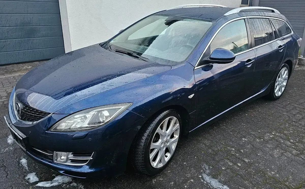 Gebraucht Mazda 6 Inclusive 170 PS (125 kW) 2008 Blau Kombi