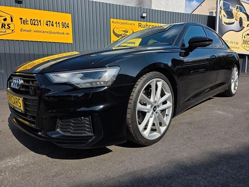 Schwarz Gebraucht 2018 Audi A6 S-Line Limousine | 29.500 € (Fairer Preis) - Bild 1/4