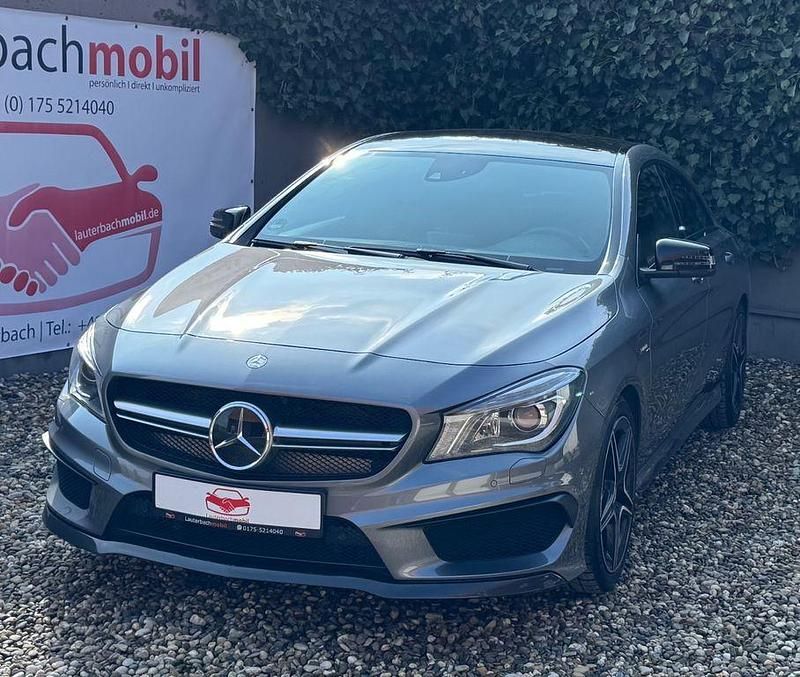 Grau Gebraucht 2014 Mercedes CLA45 AMG AMG Limousine | 27.490 € (Guter Preis) - Bild 1/4