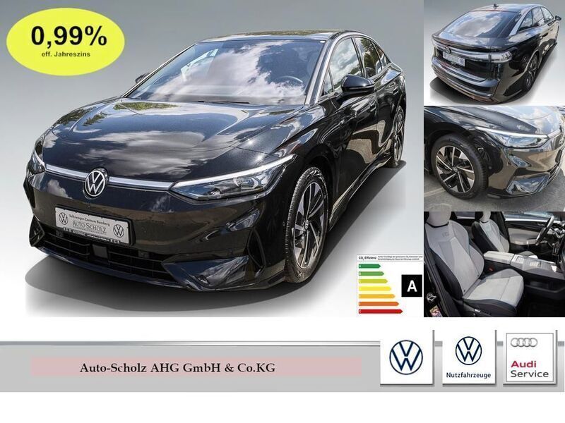 Schwarz Gebraucht 2024 VW ID.7 Pro Limousine | 47.770 € (Fairer Preis) - Bild 1/4