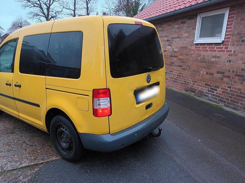 Gebraucht VW Caddy 105 PS (77 kW) 2006 Gelb Van / Kleinbus
