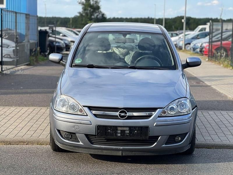 Blau Gebraucht 2005 Opel Corsa Edition Limousine | 850 € (Superpreis) - Bild 1/4