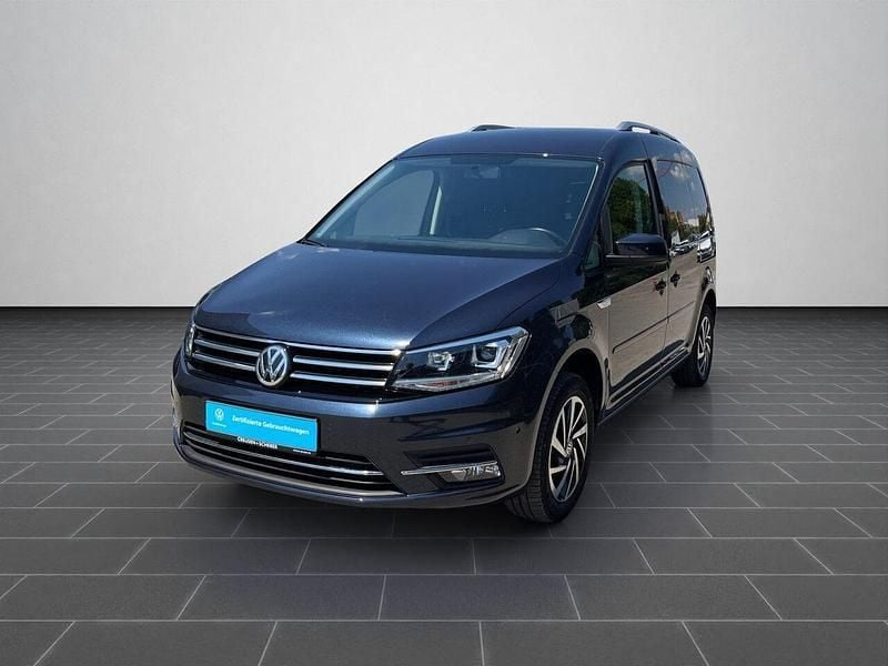 Starlight blue metallic (metallic) Gebraucht 2018 VW Caddy Trendline Van / Kleinbus | 21.500 € (Guter Preis) - Bild 1/4