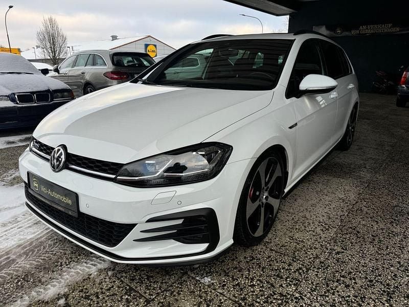 Weiß Gebraucht 2017 VW Golf VII GTD Kombi | 19.950 € (Fairer Preis) - Bild 1/4