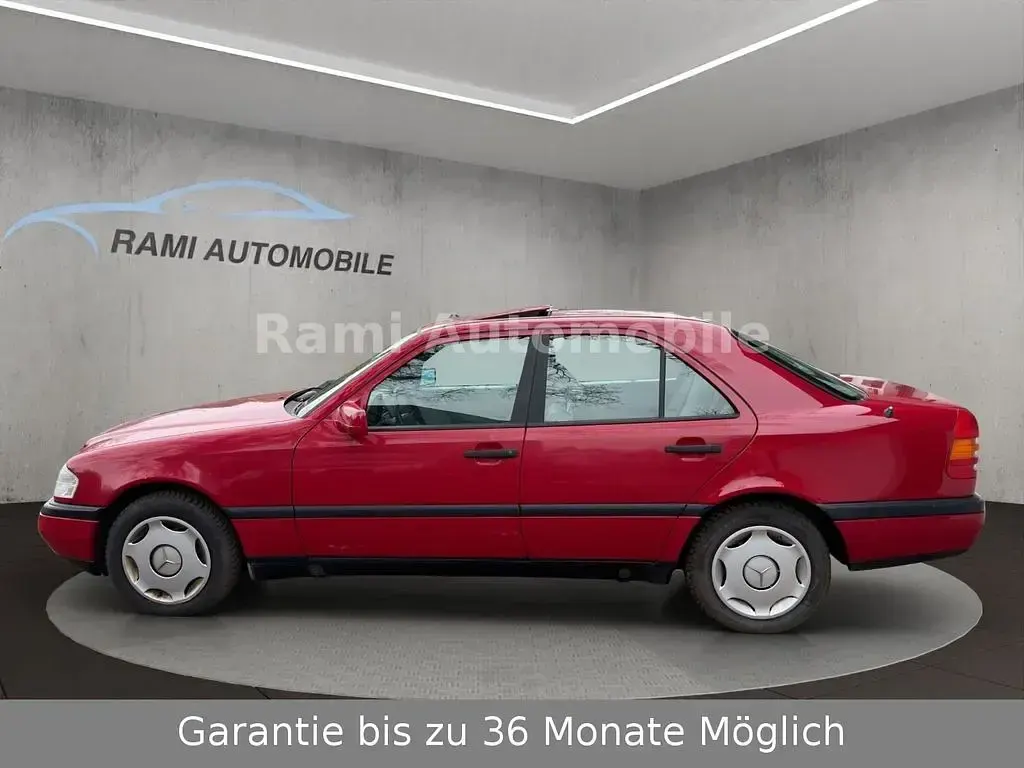 Gebraucht Mercedes C180 Elegance 122 PS (89 kW) 1995 Rot Limousine