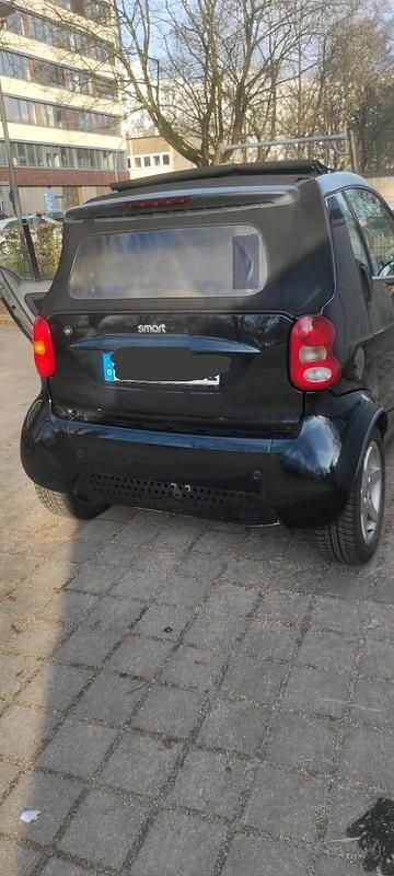 Gebraucht Smart ForTwo Cabrio 61 PS (44 kW) 2004 Schwarz Cabrio