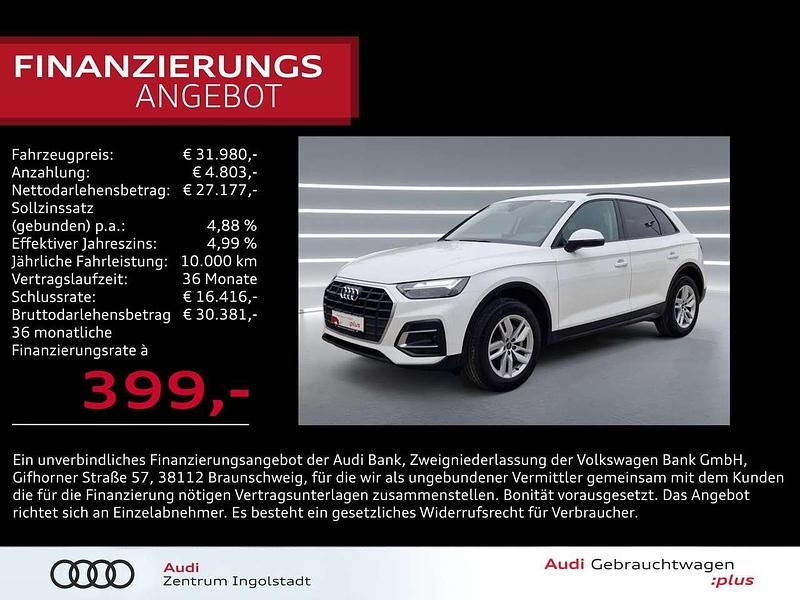 Weiß Gebraucht 2022 Audi Q5 Comfort SUV | 31.980 € (Guter Preis) - Bild 1/3