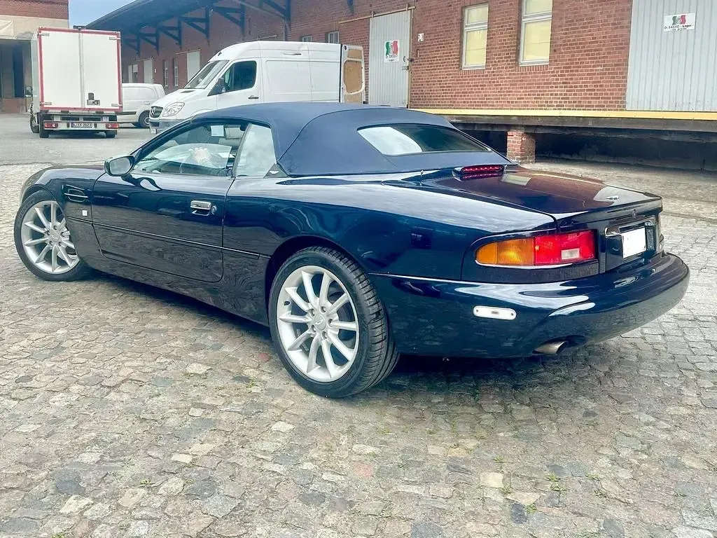 Gebraucht Aston Martin DB7 332 PS (244 kW) 1997 Blau Cabrio