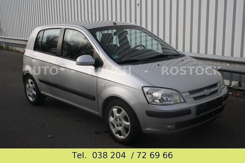 Gebraucht Hyundai Getz GLS 105 PS (77 kW) 2003 Silber Kleinwagen