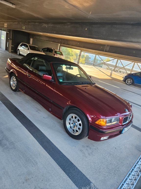 Rot Gebraucht 1993 BMW 325 Cabriolet Cabrio | 15.000 € - Bild 1/4
