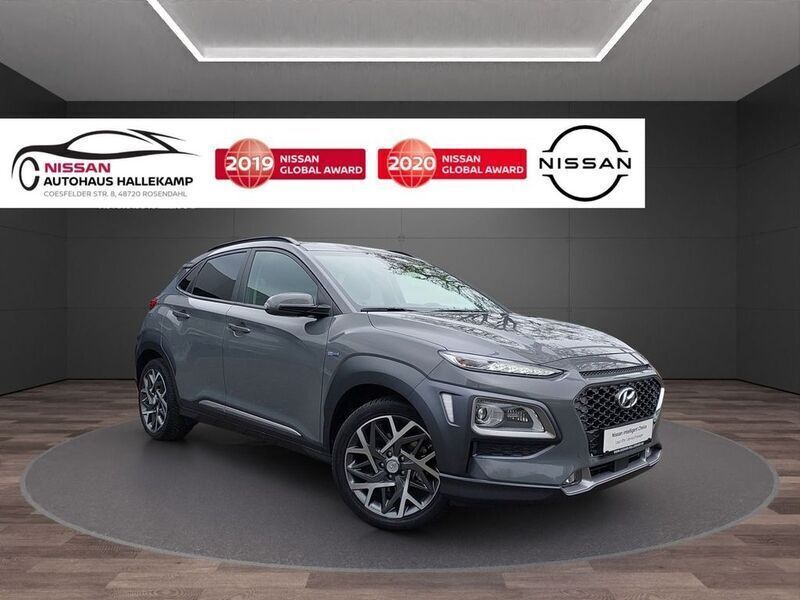 Grau Gebraucht 2020 Hyundai Kona Premium SUV | 19.900 € (Fairer Preis) - Bild 1/4