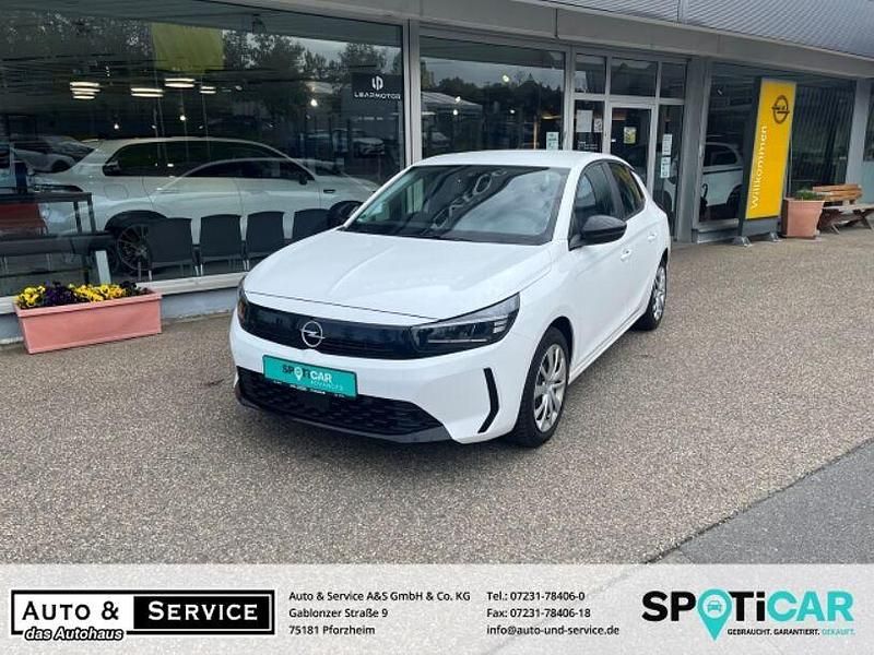 Gebraucht Opel Corsa 75 PS (55 kW) 2024 Arktis weiss Kleinwagen