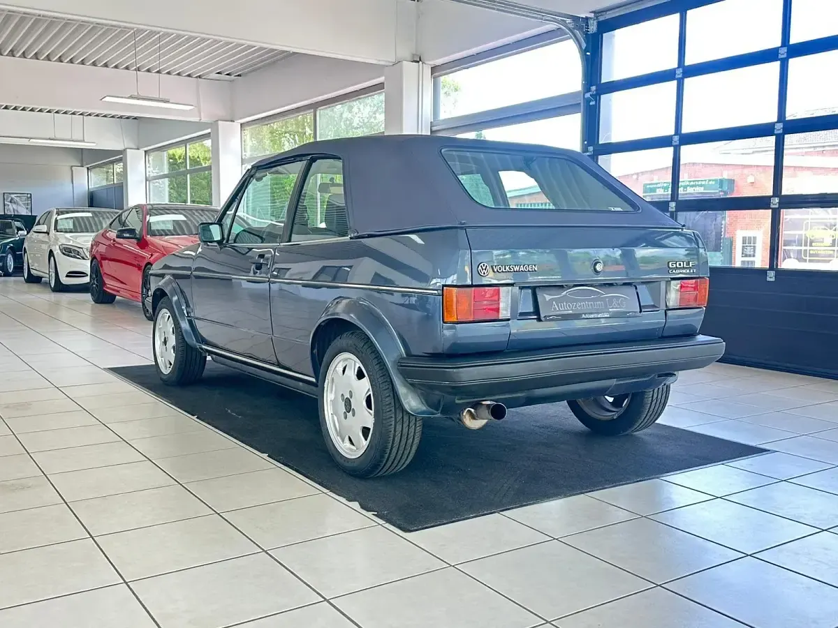 Gebraucht VW Golf Cabriolet Karmann 72 PS (52 kW) 1987 Blau Cabrio