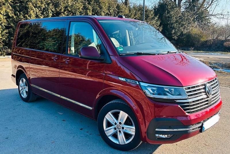 Rot Gebraucht 2020 VW Multivan Generation Six Van | 37.890 € (Guter Preis) - Bild 1/4