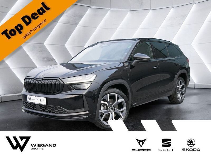 Schwarz Neu 2025 Skoda Kodiaq SportLine SUV | 48.887 € (Guter Preis) - Bild 1/4