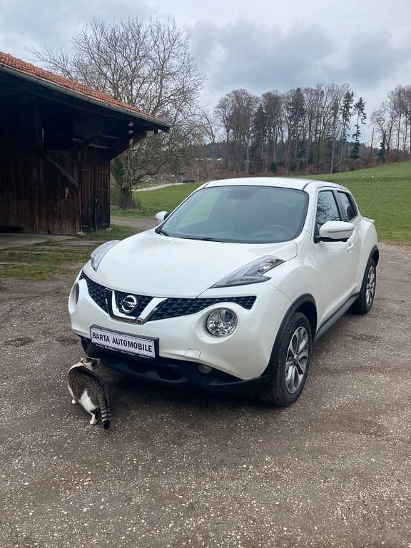 Gebraucht Nissan Juke Tekna 110 PS (80 kW) 2014 Weiß SUV