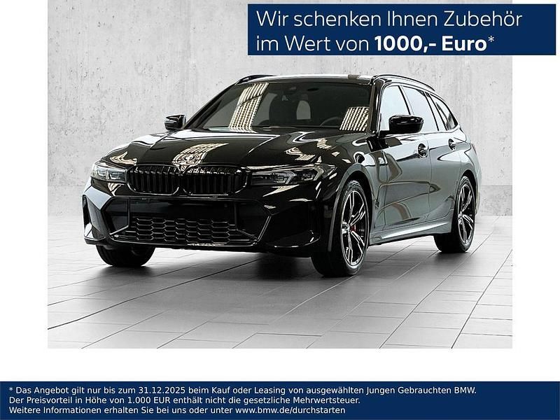 Black sapphire Gebraucht 2024 BMW 320 M Sport Kombi | 44.300 € (Etwas zu teuer) - Bild 1/4